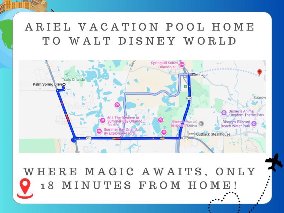 Ariel Private Pool Home Wspa Orlando Exterior photo