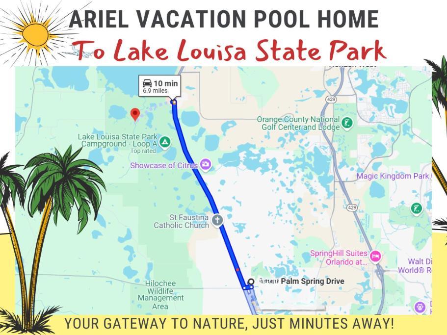 Ariel Private Pool Home Wspa Orlando Exterior photo